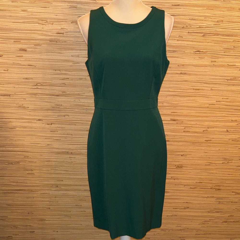 J. Crew evergreen Green Dress size 8 fully lined formal wedding nwt!